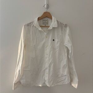 Alex Mill White Button-Up Shirt